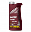 Моторное масло Mannol Diesel Turbo 5W40, 1л