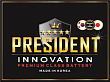 Аккумулятор President 12V 90Ач 750А оп (302*172*220)