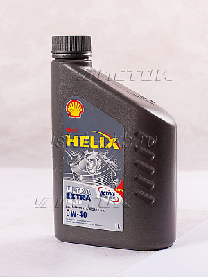 Масло моторное Shell Helix Ultra Extra 0W40, 1л